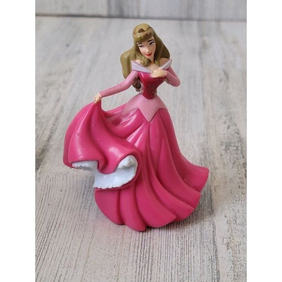 Sleeping Beauty AS IS Aurora pink dress Disney toy figure - Picture 1 of 6